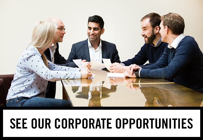 Corporate opportunities at The Three Crowns